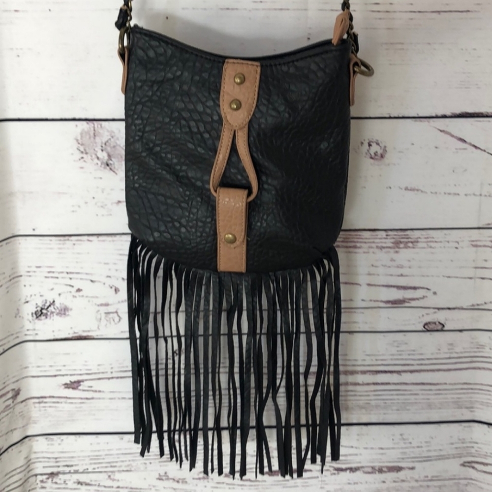NWOT Fringe Crossbody